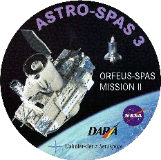 ORFEUS-SPAS II Sticker